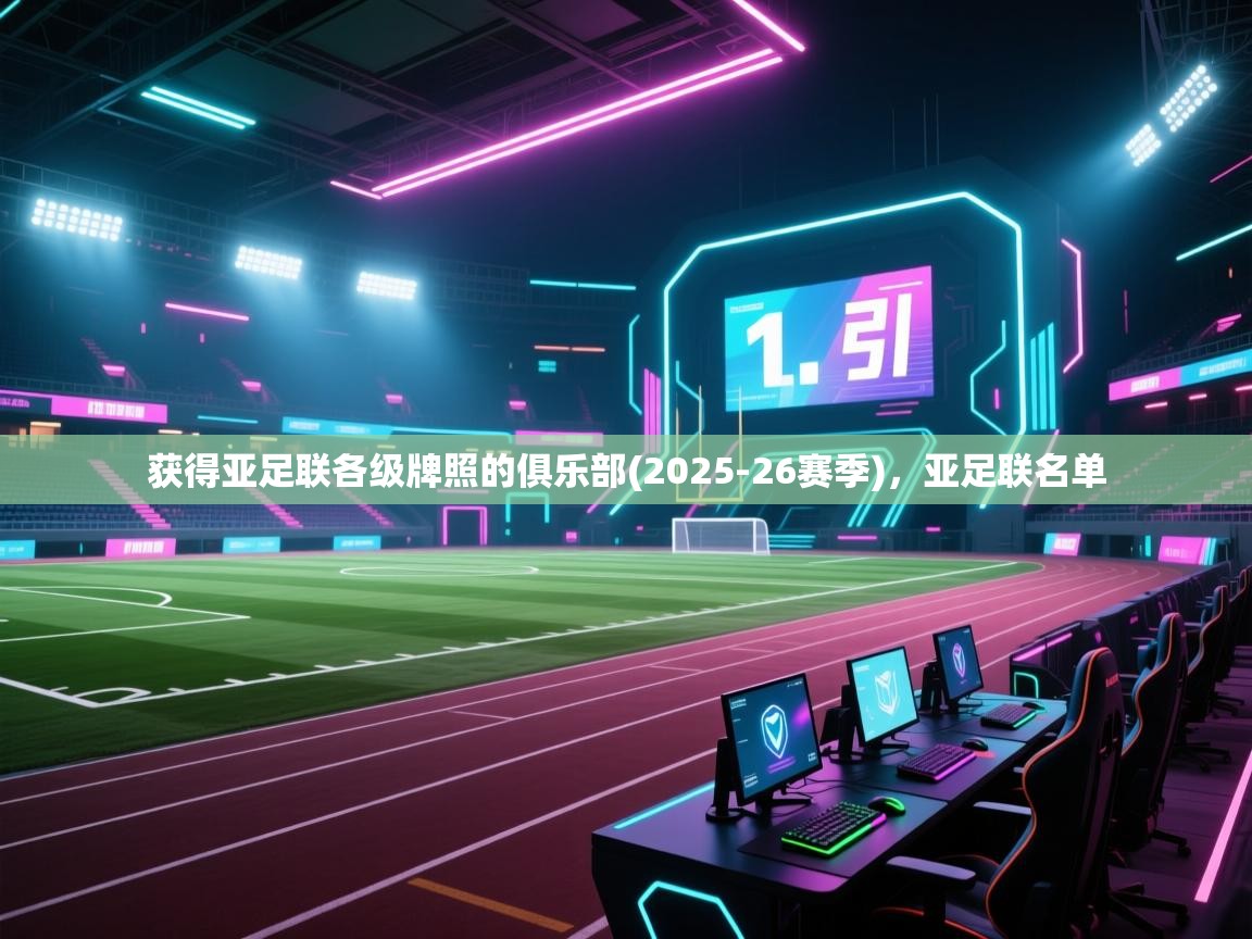 获得亚足联各级牌照的俱乐部(2025-26赛季),亚足联名单 第2张